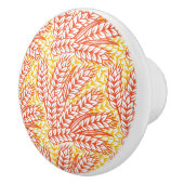 Ornament mit Weizenohren Keramikknauf (Rechts)