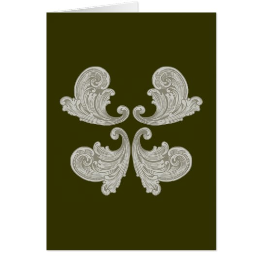 Ornament Mittelalter medieval Karte