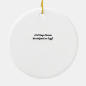 Ornament Original HandPainted Artwork (Hinten)