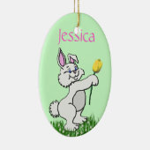 Ornament - Ostern - Bunny & Tulip (R/F) (Rechts)