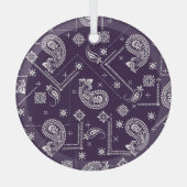 Ornament Paisley Bandana Print Pattern (Vorderseite)