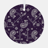 Ornament Paisley Bandana Print Pattern (Rückseite)