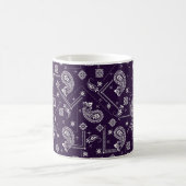 Ornament Paisley Bandana Print Pattern Kaffeetasse (Mittel)
