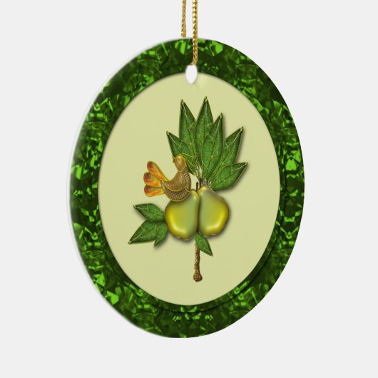 Ornament Partridge in einem Birnenbaum (Rechts)