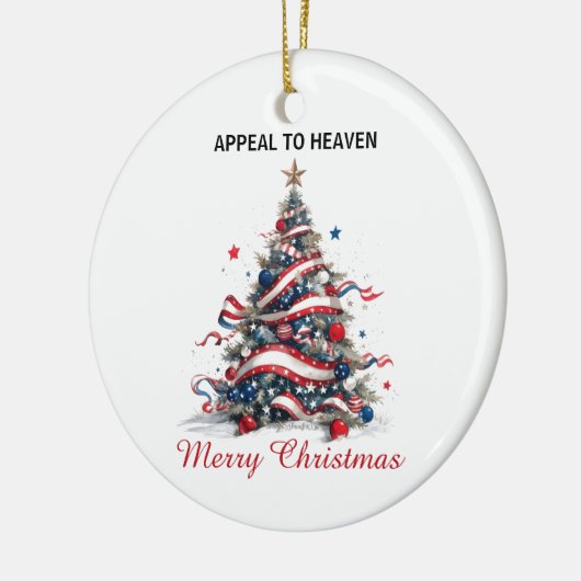 Ornament -Patriotic Xmas Tree ATH1 with origin ed (Links)