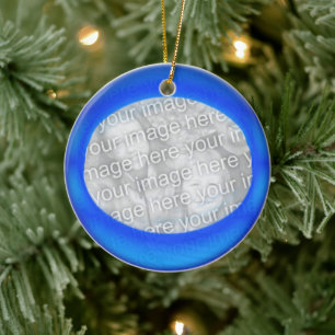 Ornament - Personalisieren Sie Blauball