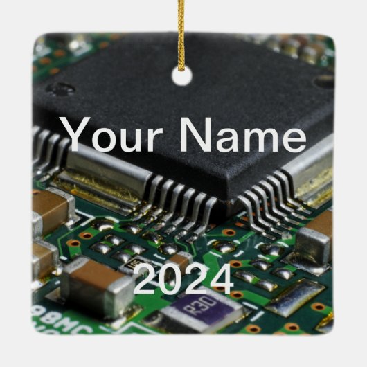 Ornament personalisiert (Rückseite)