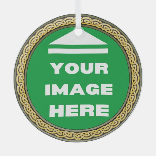 Ornament - Personalisiert - Bild hinzufügen / Text (Vorderseite)