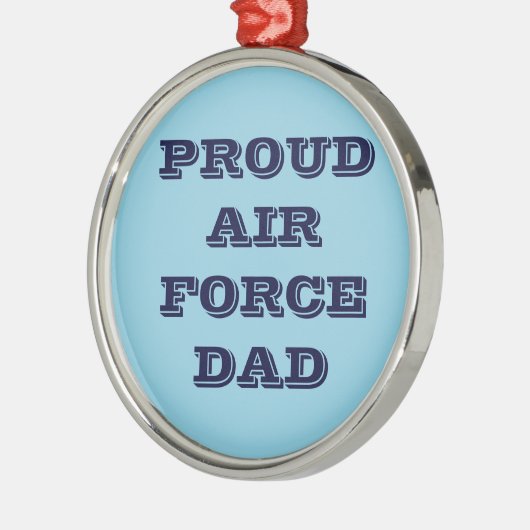 Ornament Proud Air Force Vater (Links)
