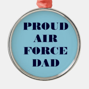 Ornament Proud Air Force Vater Aus Metall