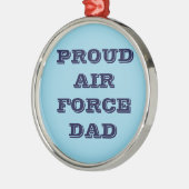 Ornament Proud Air Force Vater Aus Metall (Links)