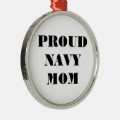 Ornament Proud Navy Mama (Rechts)