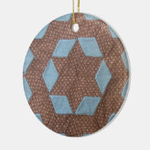 Ornament - Quilt Muster Burg (Links)