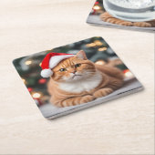 Ornament Rechteckiger Pappuntersetzer (angewinkelt)