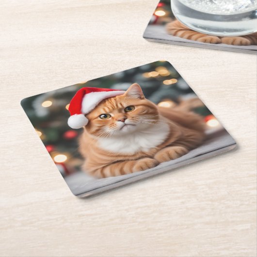 Ornament Rechteckiger Pappuntersetzer (angewinkelt)