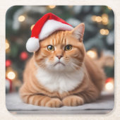 Ornament Rechteckiger Pappuntersetzer (Vorderseite)