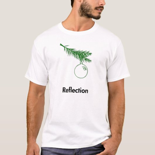 Ornament-Reflektion T-Shirt (Vorderseite)