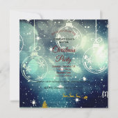 Ornament, Rentiere und Weihnachtsmann (Vorderseite)