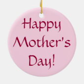 Ornament - Rosa Zinnia (Hinten)