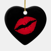 Ornament Rote Lippen (Hinten)