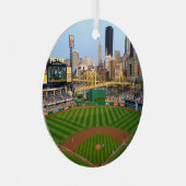 Ornament Round-Pittsburgh PNC Park Aus Metall (Vorderseite Rechts)