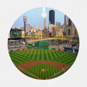 Ornament Round-Pittsburgh PNC Park Aus Metall (Vorderseite)