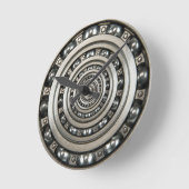 Ornament Runde Wanduhr (Winkel)