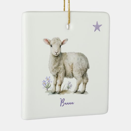 Ornament - Schafe (Rechts)