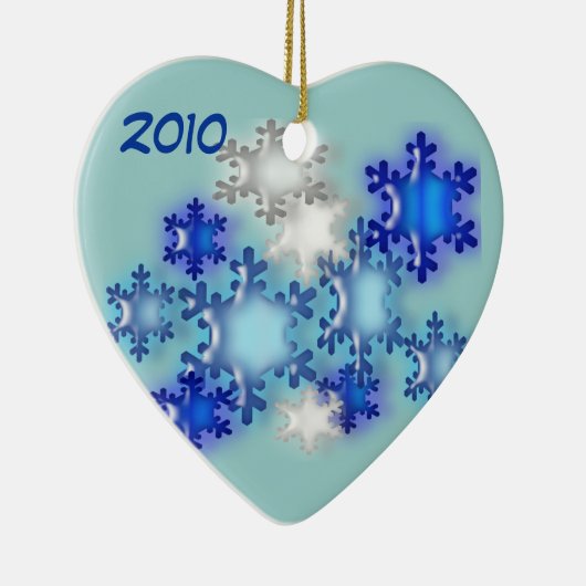 Ornament - Schneeflocken 201x (Rechts)