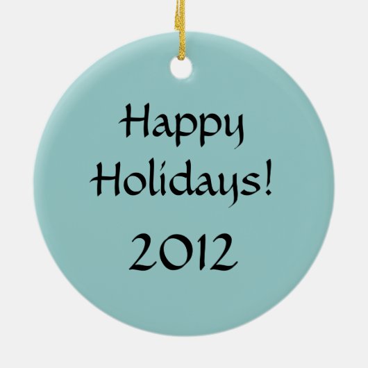 Ornament - Schneemann in Snowglobe (Hinten)