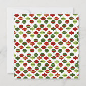 Ornament-Sensation Einladung (Rückseite)