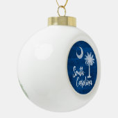 Ornament - South Carolina Flag mit Palmetto Tree (Links)