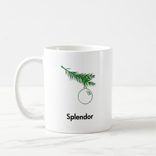 Ornament Splendor Kaffeetasse (Links)