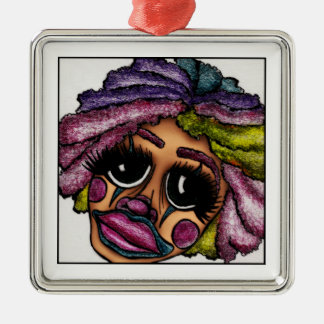 Ornament, Square Premium, Template, Add your pic! Ornament Aus Metall
