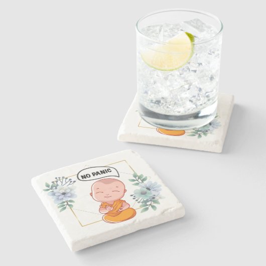 Ornament Steinuntersetzer (Seitenansicht)