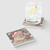 Ornament Steinuntersetzer (Seitenansicht)