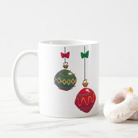 Ornament/Tasse Kaffeetasse (Mit Donut)