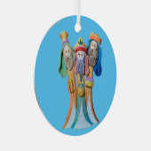 Ornament Three Wise men Aus Metall (Vorderseite Rechts)
