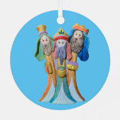 Ornament Three Wise men Aus Metall (Rückseite)