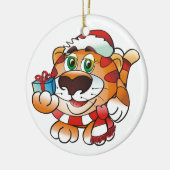 Ornament: Tiger Weihnachtsschmuck (Links)