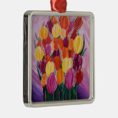 Ornament (Tulip-git to Quit) Aus Metall (Rechts)