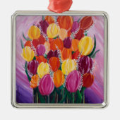 Ornament (Tulip-git to Quit) Aus Metall (Vorne)