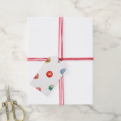 Ornament-Umschlagfutter Geschenkanhänger (Mit Garn)
