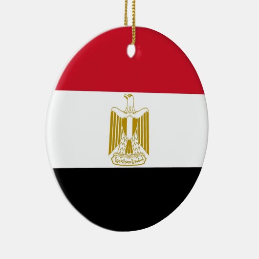 Ornament unter der Flagge Ägyptens (Rechts)