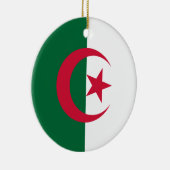 Ornament unter der Flagge Algeriens (Rechts)