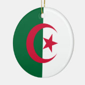 Ornament unter der Flagge Algeriens (Links)