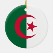 Ornament unter der Flagge Algeriens (Hinten)