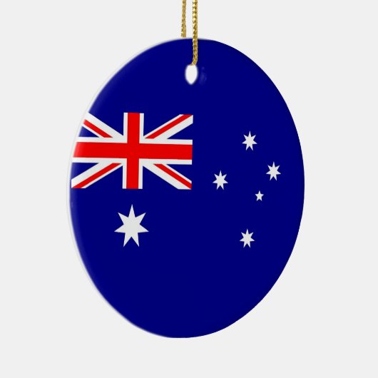 Ornament unter der Flagge Australiens (Rechts)