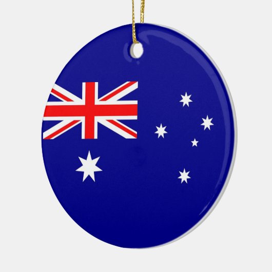 Ornament unter der Flagge Australiens (Links)