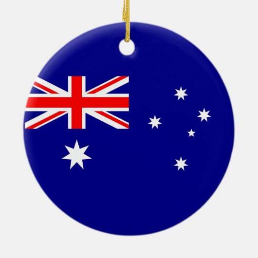 Ornament unter der Flagge Australiens (Hinten)